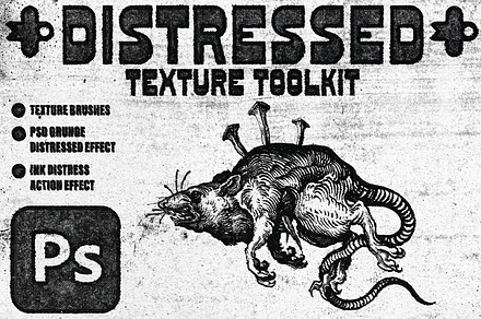Distressed Texture ToolKit, a Texture Graphic by PeeperDesignStudio