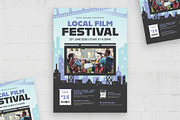 Film Festival Flyer Template, a Flyer Template by BrandPacks (Thumbnail 1 of 4)