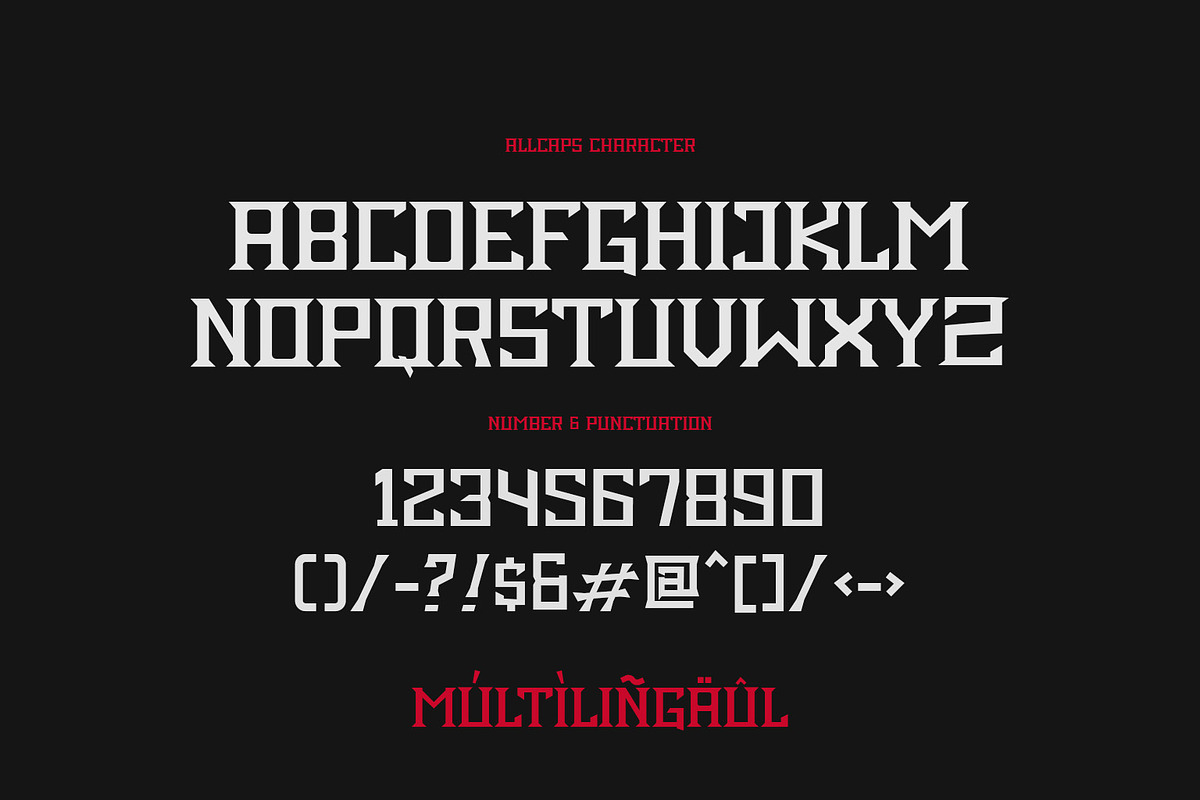 Expanded Pro - Sport Display Font, a Sans Serif Font by Kincrev Studio (Photo 5 of 5)