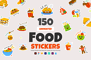 Animated Food Stickers, an Emoji Icon by Prosymbols (Thumbnail 1 of 15)