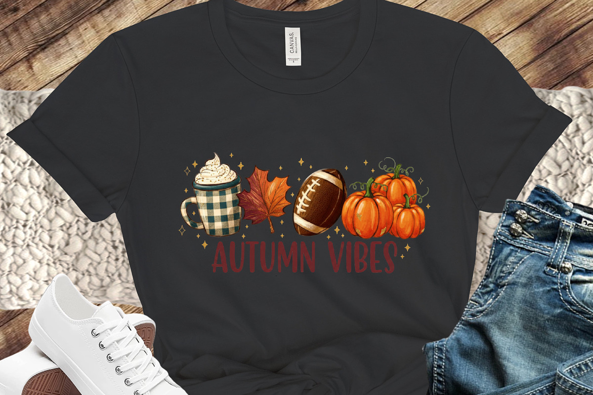 Autumn Vibes Thanksgiving Fall PNG, an Illustration by designcity5 (Photo 6 of 8)