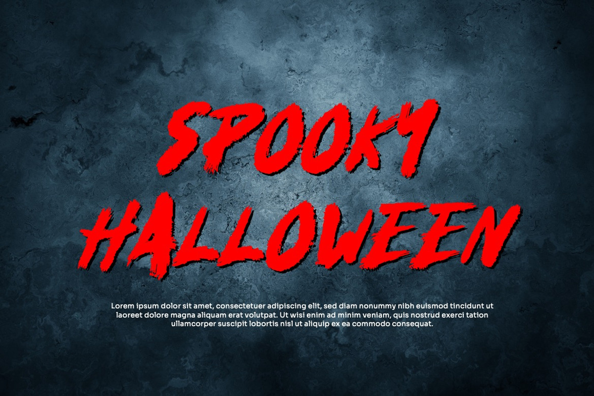Berscare - Horror Font, a Handwritten Font by Dhabee (Photo 7 of 10)