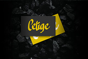 Cebigej Parallel Pen Script, a Script Font by Fannan Studio (Thumbnail 4 of 6)