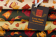 Cozy Dark Academia Clipart - Books, an Education Illustration by Moon House Shop (Thumbnail 5 of 6)