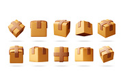 Multiple 3D rendered cartoonish, an Object Illustration by Abscent (Thumbnail 1 of 3)