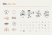 Food Friends v2.0: Vintage Mascots, a Food Illustration by Staple. (Thumbnail 8 of 9)