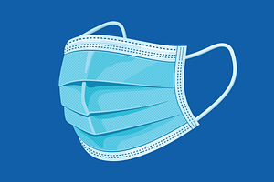 Medical Face Mask Vector