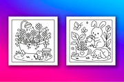 Tiny Gardens Cute & Comfy Book, a Decorative Illustration by Design Station (Thumbnail 3 of 4)