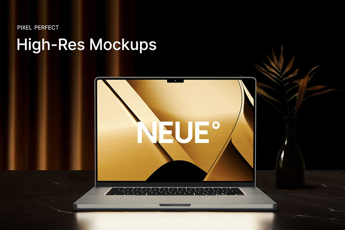MacBook Pro Mockup Kit, a Mac Mockup by neueworld (Photo 4 of 8)