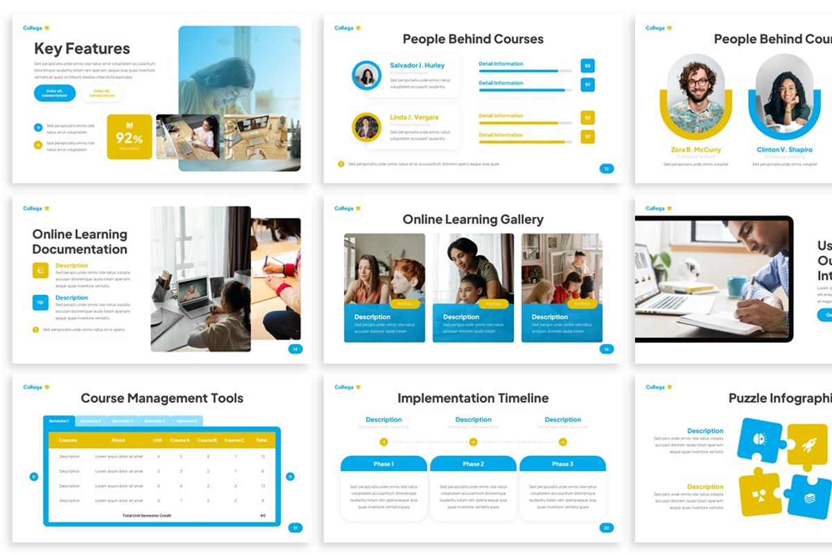 Collega - Powerpoint Template, a Presentation Template by SlideFactory (Photo 3 of 4)