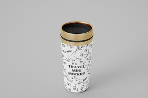 Travel Mug Mockup