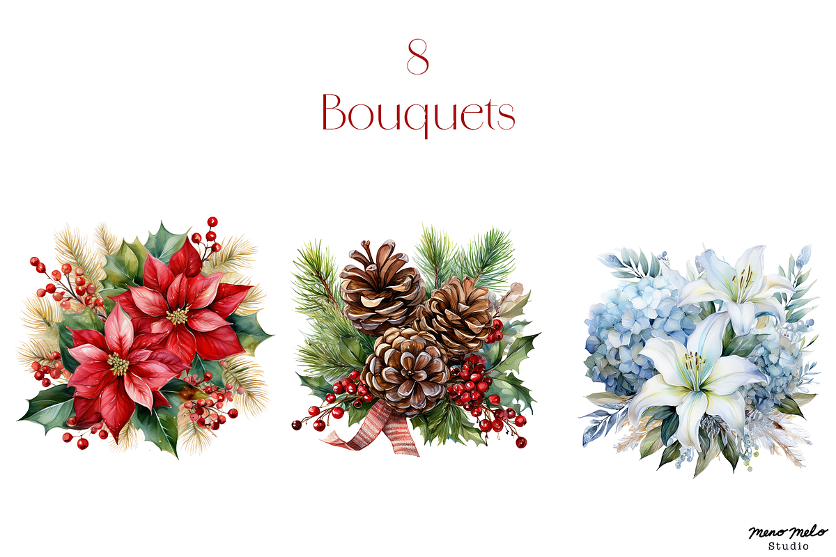 Christmas Illustration, an Illustration by MenoMelo Studio (Photo 3 of 9)