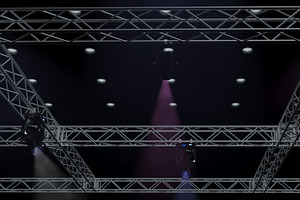 Big Square Truss-Stage Lights