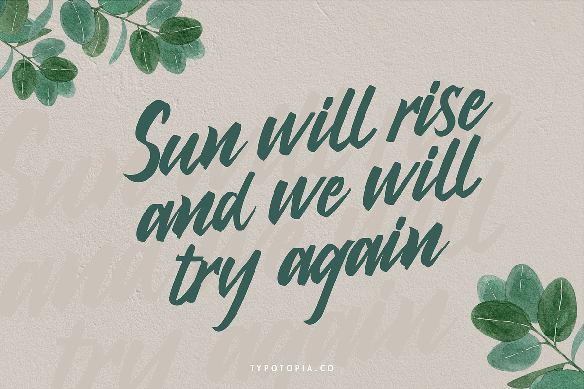 Antoine, a Script Font by edukka (Photo 3 of 8)