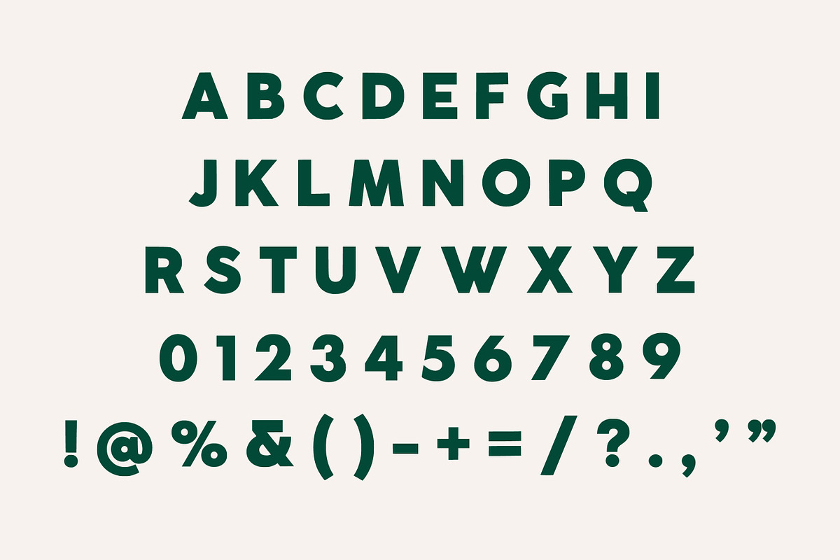 Better Modern – Bold Sans Serif, a Sans Serif Font by Limited.studio (Photo 6 of 6)