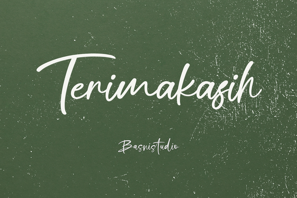 Senllich Handwritten Font, a Handwritten Font by Basnistudio (Photo 14 of 14)
