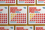 Square Book Hardcover Mockup Set, a Print Template by Deeplab (Thumbnail 14 of 20)