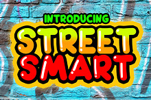 Street Smart Display Font