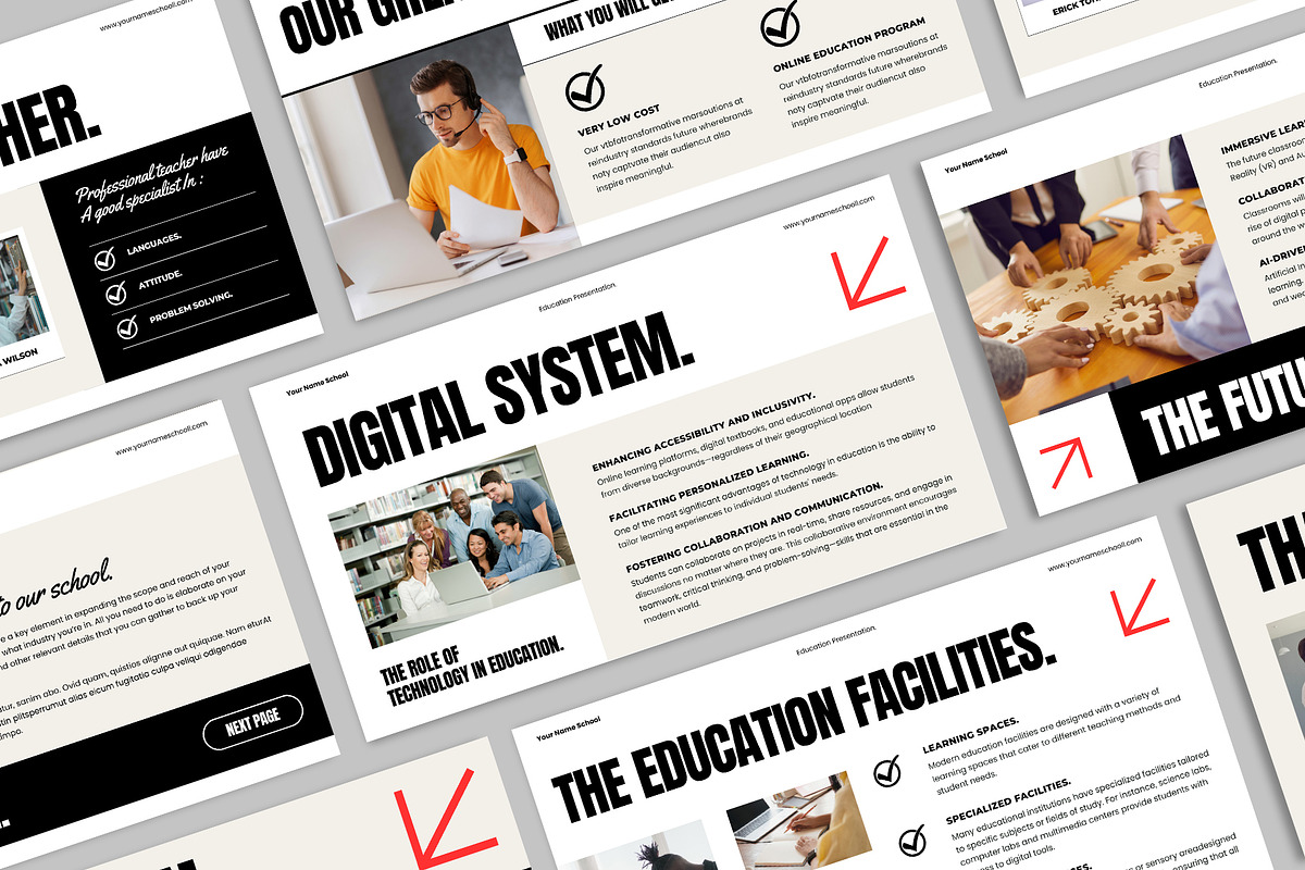 Education Presentation Template, a Presentation Template by Occy Design (Photo 5 of 5)