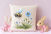Happy Rustic Summer Clipart, an Illustration by RobertsArt (Thumbnail 7 of 7)