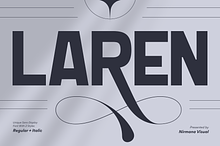 Laren Modern - Branding Logo Font