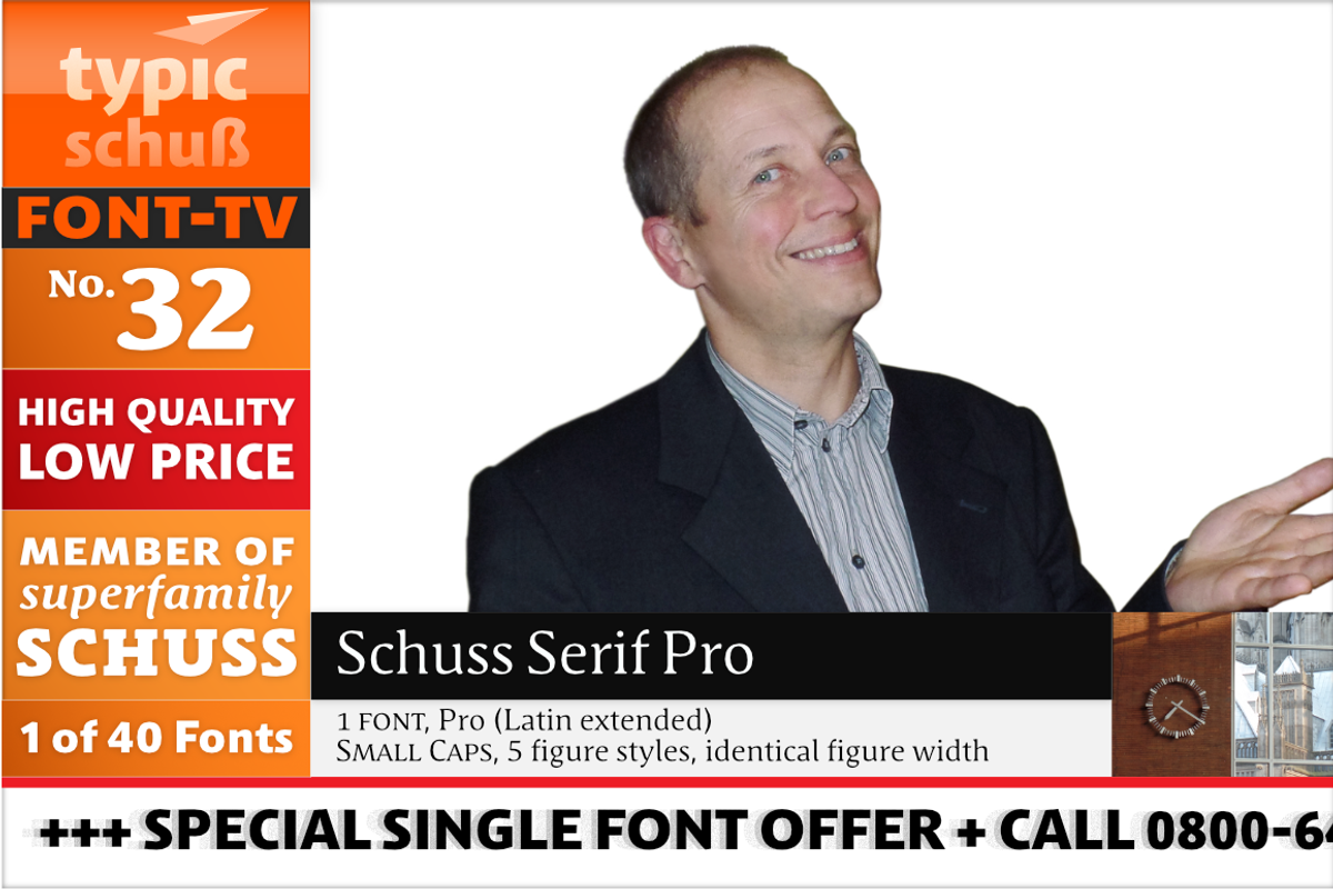 SchussSerifPro No.32 (1 Font) preview 2