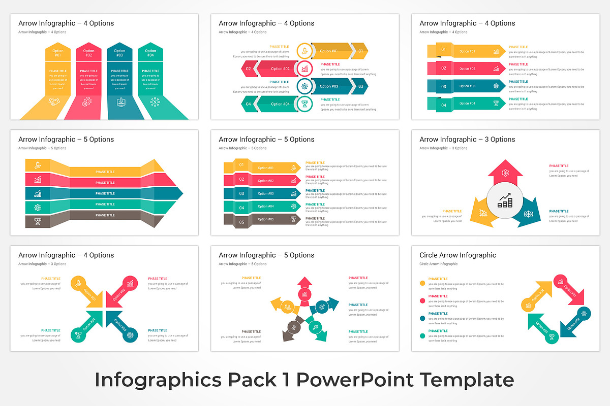 Infographics Pack1 Template, a Presentation Template by GraphicStan (Photo 5 of 20)