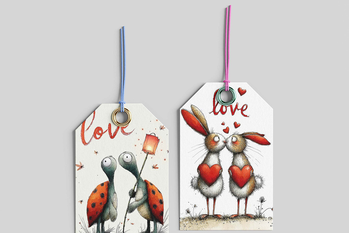 Whimsical Playful love animal, an Animal Illustration by one-touch (Photo 2 of 3)