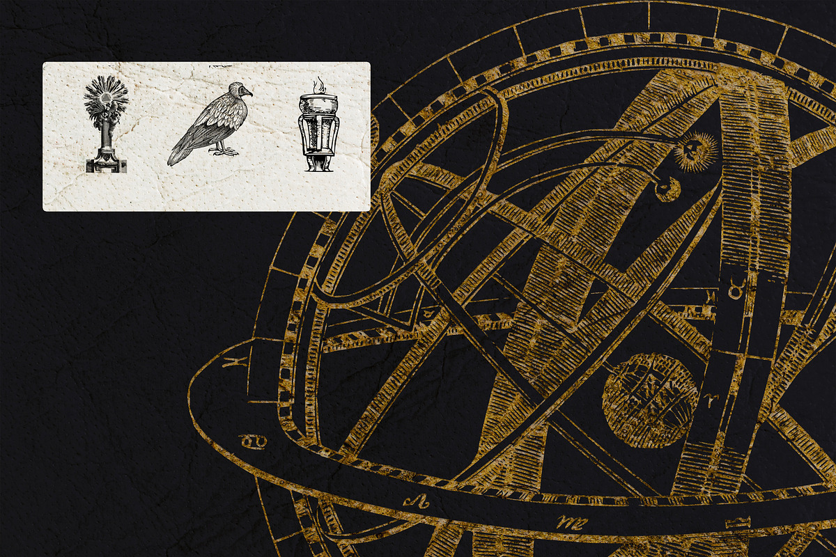 98 Procreate mystic / ocult stamps, a Brush Add-On by Endete & Mazak brushes (Photo 5 of 6)