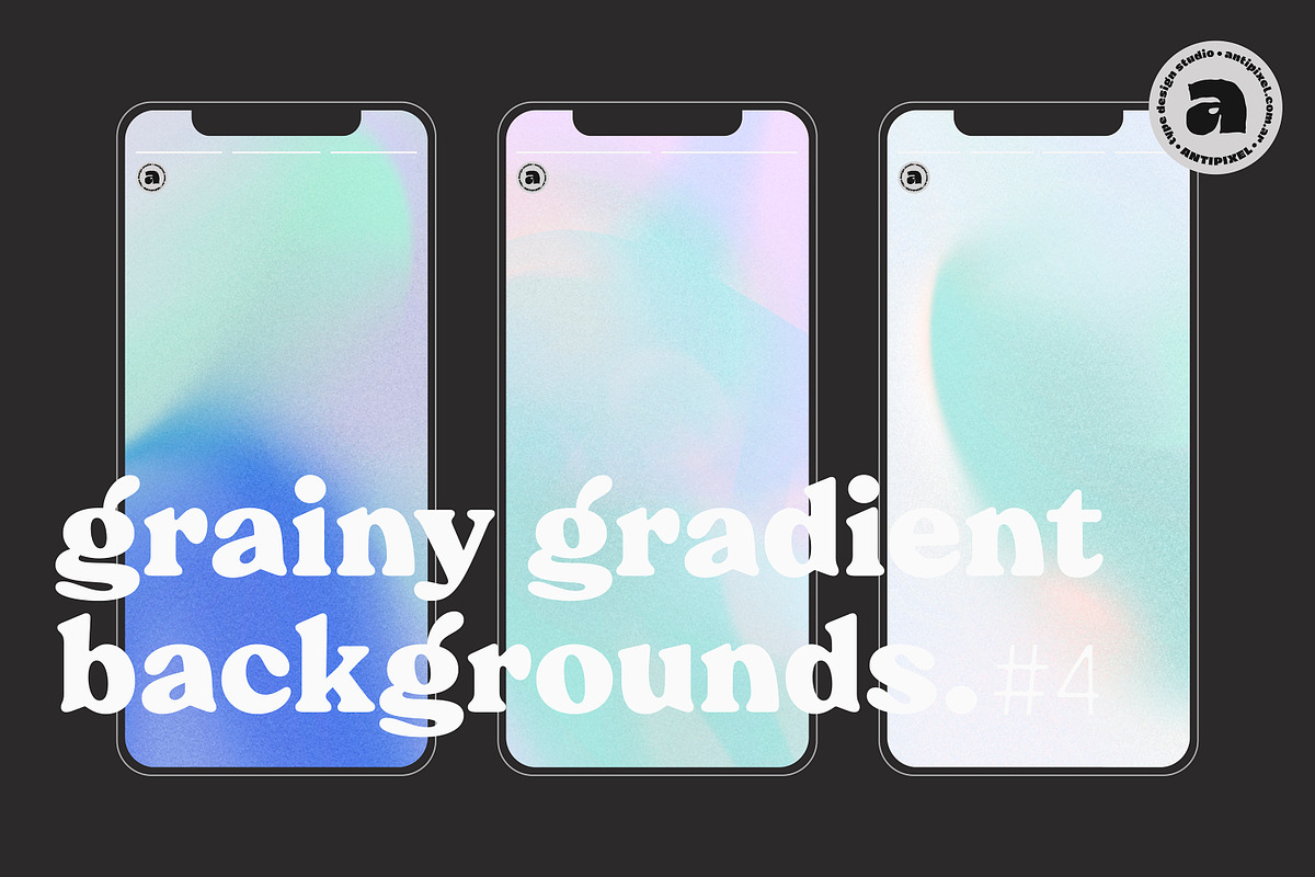 Grainy Gradient Backgrounds #4, a Texture Graphic by Antipixel Type Studio (Photo 8 of 12)