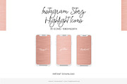 Rose Gold Instagram Highlight Covers, a Social Media Template by The Brand Pub (Thumbnail 3 of 3)