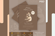 Beautiful mother's day poster, a Flyer Template by kamalrawat_gd (Thumbnail 1 of 2)