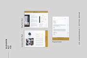 Blog Media Kit + Sponsorship | 9 Pgs, a Resume Template by Blogger Kit Co. (Thumbnail 3 of 5)