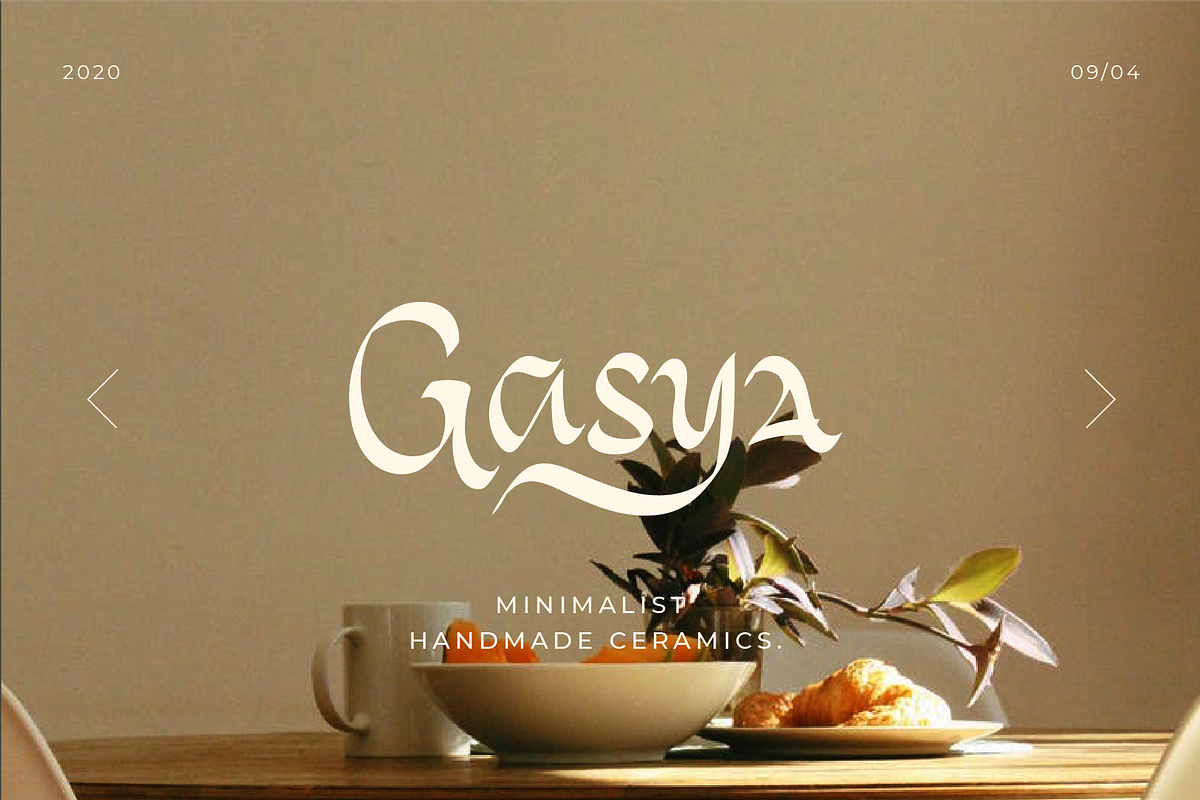 Bracy - Modern Elegant Font, a Serif Font by Prestigetype (Photo 3 of 8)