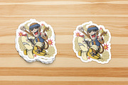 Monkey Riding a Banana Rocket Bike, an Object Graphic by Judsart (Thumbnail 3 of 3)