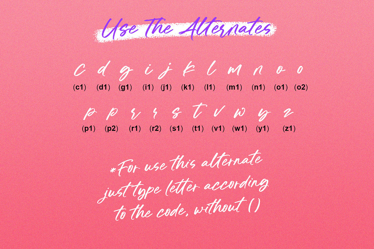 Ventalince - Handwritten Brush Font, a Handwritten Font by Myn Type (Photo 14 of 15)