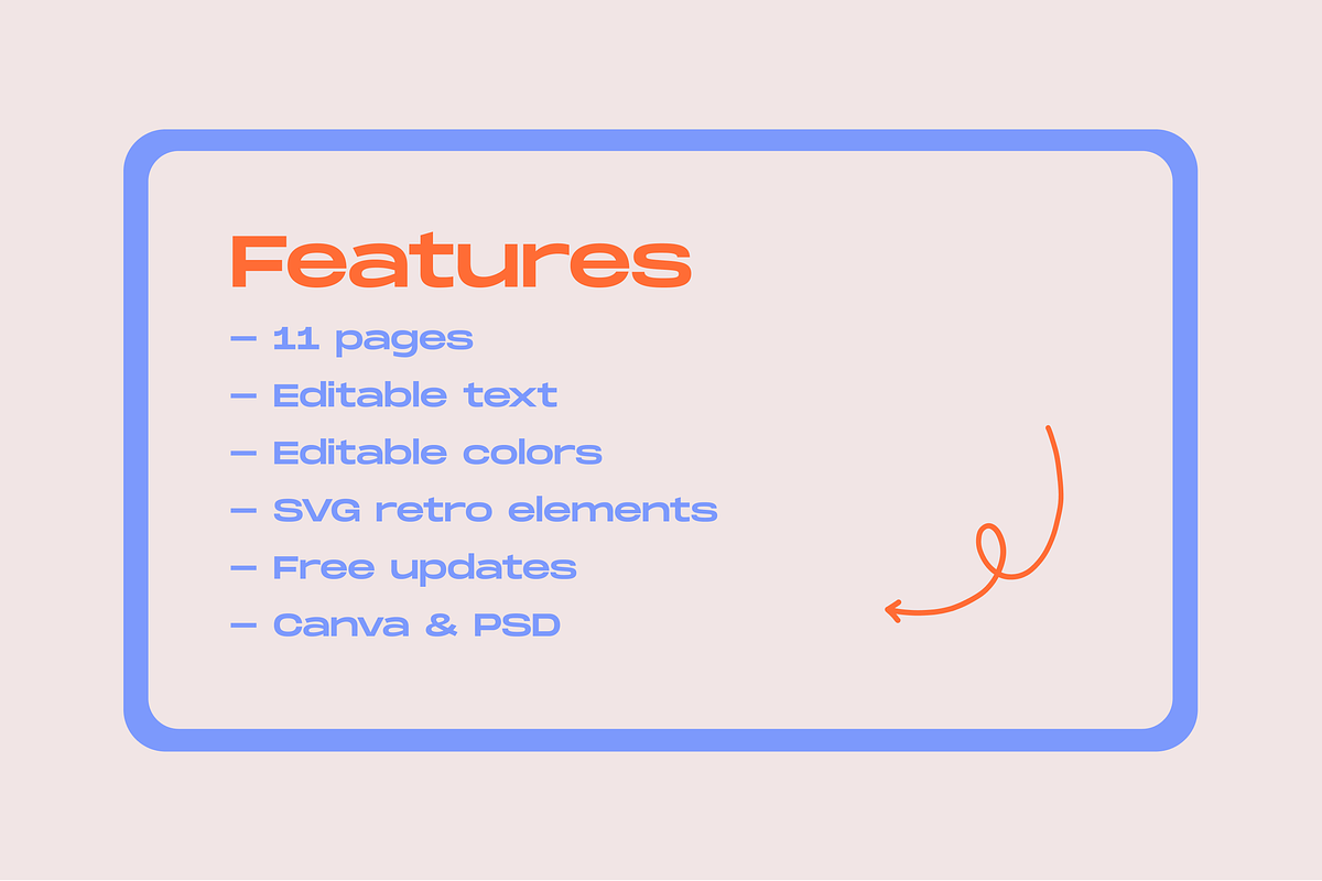 Canva Retro Business Presentation PS, a Presentation Template by Luna Studio (Photo 3 of 10)