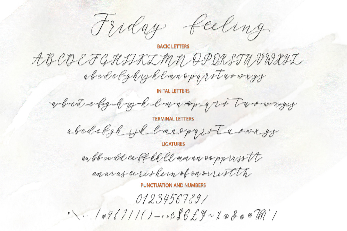 Friday feelings. Font Duo., a Script Font by Red Ink (Photo 11 of 13)