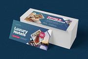 Blues Hotel Gift Voucher, a Print Template by Esensifiksi.studio (Thumbnail 2 of 2)