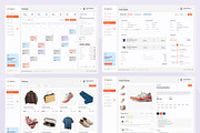 Salestics - Sales Dashboard, an UI Kit Template by peterdraw (Thumbnail 3 of 7)