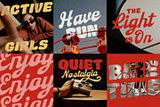 Redmont Retro Font Duo, a Script Font by Letterhend Studio (Thumbnail 10 of 10)