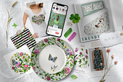 SUMMER CLOVER Watercolor Wildflowers, an Illustration by Inna Sinano (Thumbnail 8 of 17)