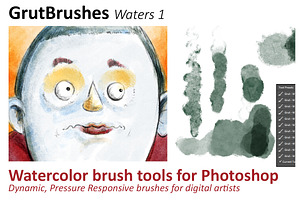 Waters 1 Photoshop Watercolor Tools