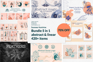 Summer Feminine linear Bundle