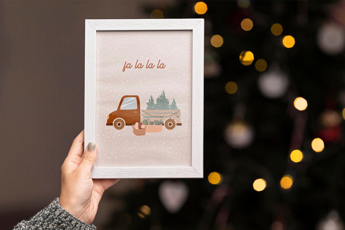 Snowy Village Christmas Collection, a Seasonal Illustration by Mio Buono (Photo 5 of 19)