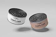 Tuna Can Packaging Mockup, a Packaging Mockup by AndikaGraphic (Thumbnail 3 of 5)