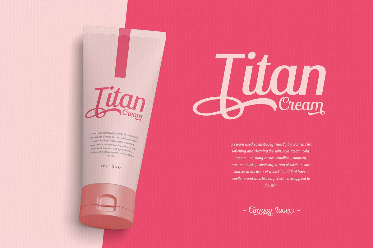 Cimory Love Typeface, a Script Font by alit design (Photo 6 of 15)