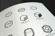 150+ Minimal Hexagon Logo Templates, a Branding & Logo Template by Sahade Studio (Thumbnail 8 of 25)
