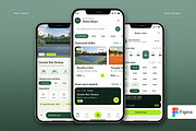 Courtly – Tennis Court Booking App, an UI Kit Template by Pitchlook.Studio (Thumbnail 2 of 4)