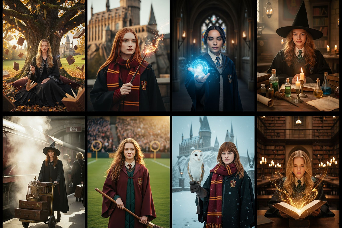 25 Wizard School Photo Prompts, an Arts & Entertainment Photo by Selenique Studio (Photo 7 of 10)
